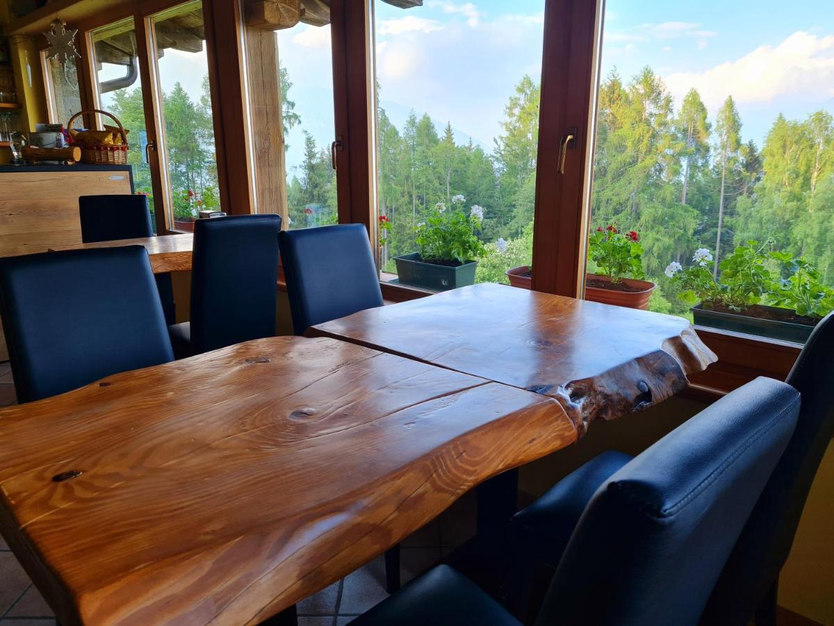Chalet Chapeau Rar Castel Condino Eksteriør billede